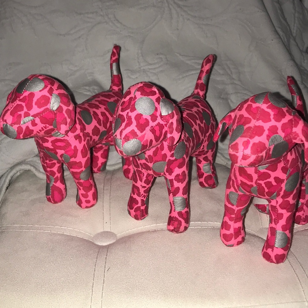 3 Victoria’s Secret PINK Dogs